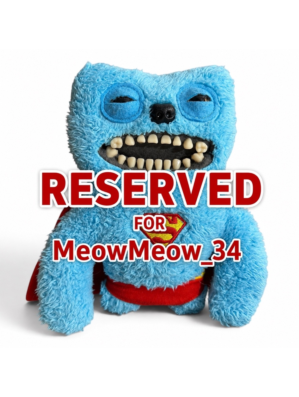 Fuggler x DC Superman Collector’s Edition #121 9in Plush
